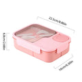 Kids Bento Lunch Box - Leakproof, Portable & Easy to Clean