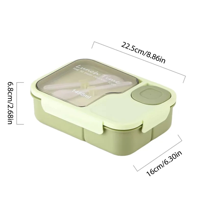 Kids Bento Lunch Box - Leakproof, Portable & Easy to Clean